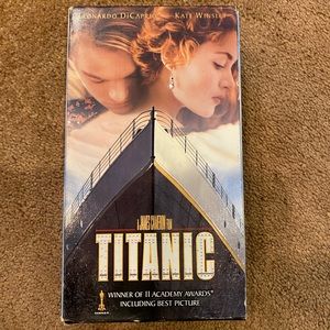 Titanic VHS tape